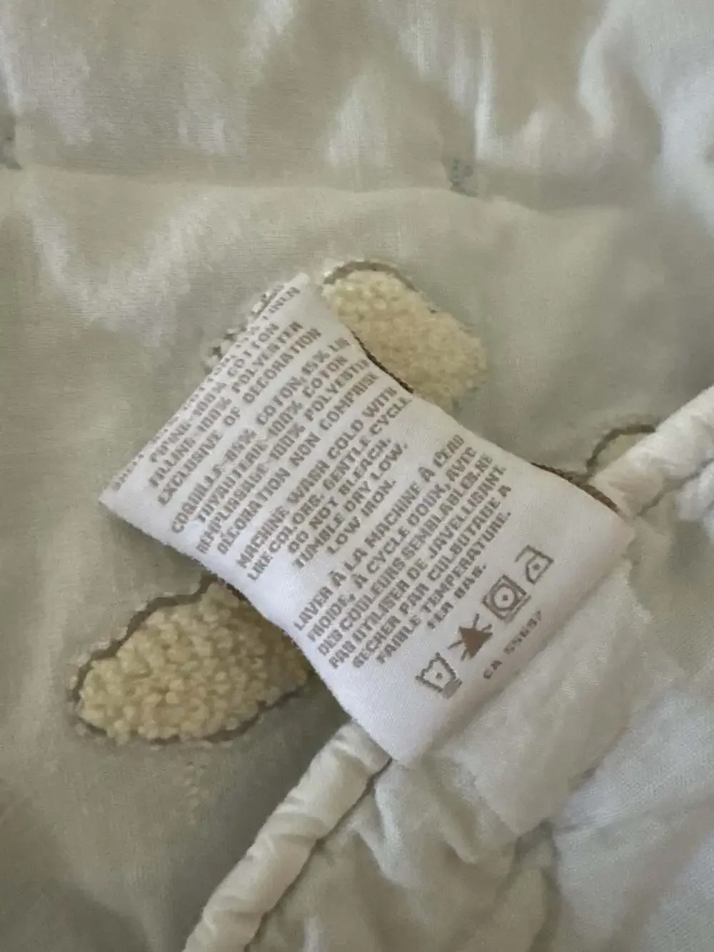 Restoration Hardware RH Baby & Child Layered Cloud Linen-Cotton Quilt